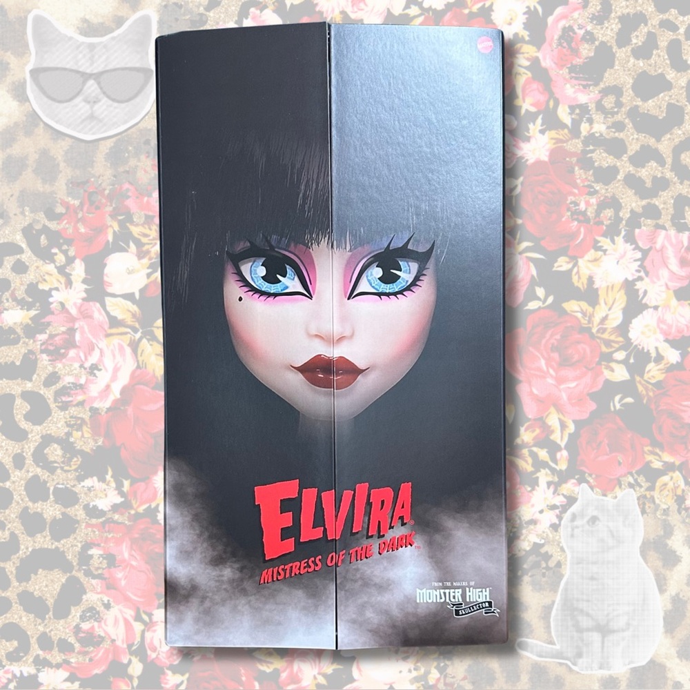 Limited Edition Monster High Skullector Elvira, Mistress of the Dark Doll.
